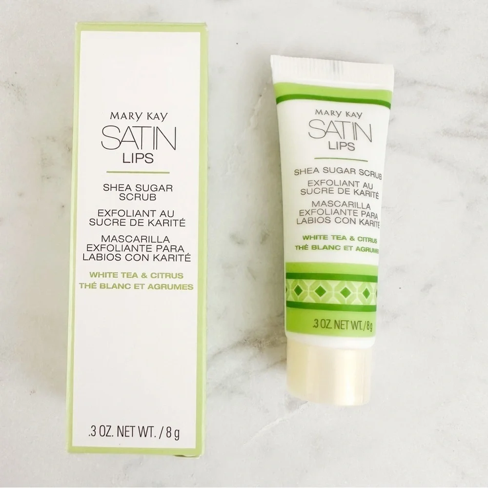 Mary Kay White Tea & Citrus Satin Lips set .3oz